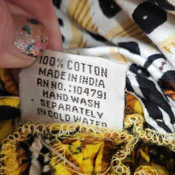 Advance Apparels Skirt African Print Midi Tie Waist Free Size Boho Festival - Picture 7 of 7